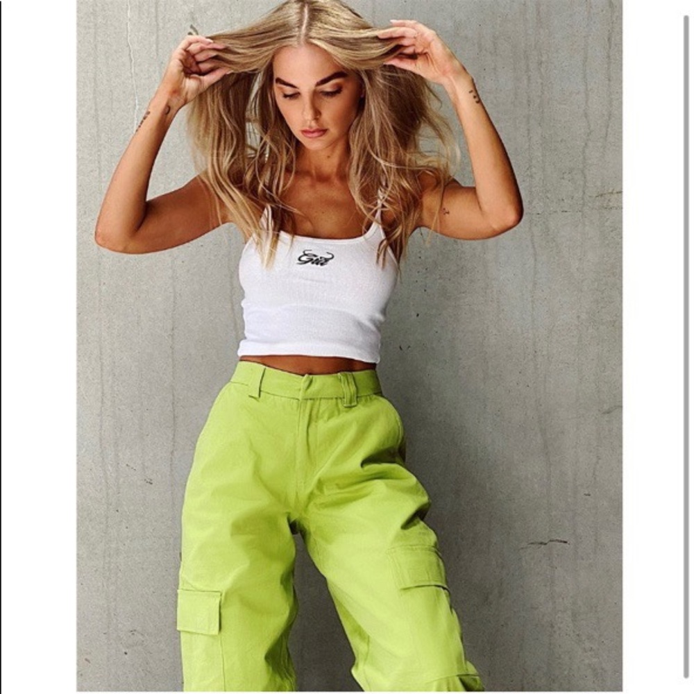 SOLD‼️Green iamgia cargo pants - Picture 4 of 4
